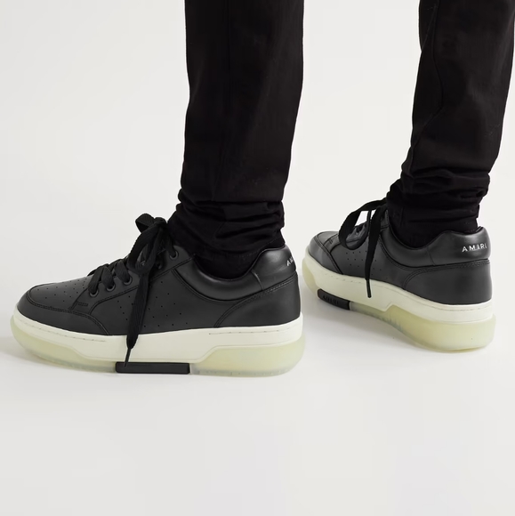 Amiri Stadium Low, Black, US 13 Leaving Soon - Picture 3 of 4